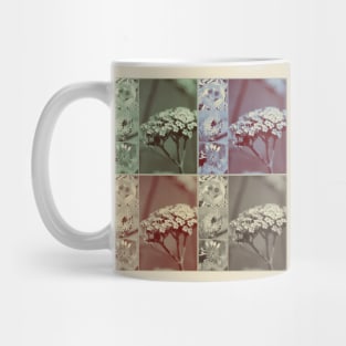 Vintage Retro Flower Collage Mug